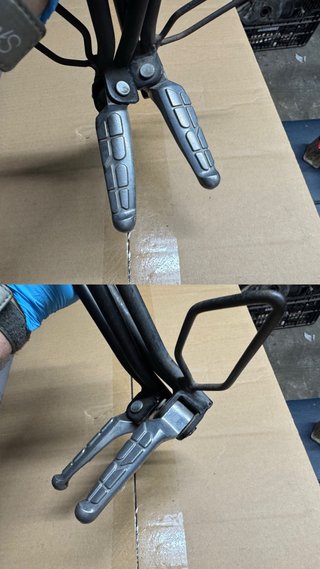 Estriberas y soportes Aprilia RS50 culo avispa