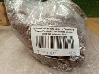 Lydevo Fundas para Sillas de Comedor 6 Piezas Funda de Sillas