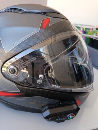 Casco HJC F70 Dever MC1SF, prácticamente nuevo L