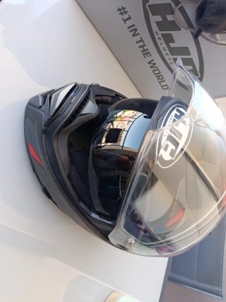 Casco HJC F70 Dever MC1SF, prácticamente nuevo L