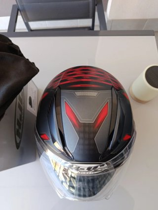 Casco HJC F70 Dever MC1SF, prácticamente nuevo L