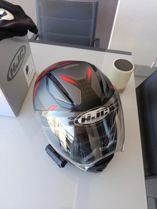 Casco HJC F70 Dever MC1SF, prácticamente nuevo L