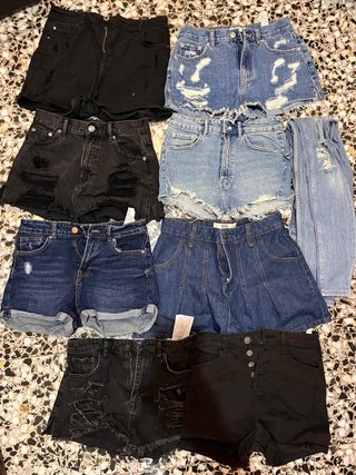 Lote de shorts vaqueros