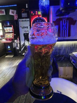 Copa Cerveza Trofeo Mundial FIFA Cristal 550ml