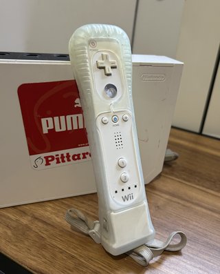 Nintendo Wii Bianca + Telecomando Wii Remo
