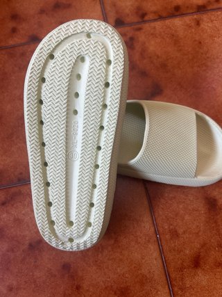 Chanclas súper cómodas.