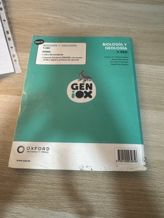 Biología y Geología, 4 ESO, Andalucía