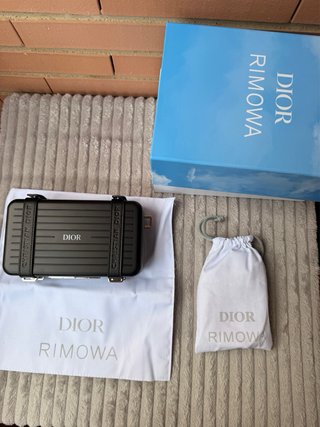 Bolso Rimowa x Dior Negro