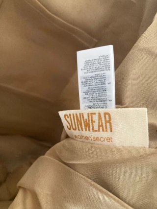 Capazo Women'Secret Beige y Marrón