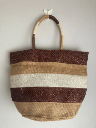 Capazo Women'Secret Beige y Marrón
