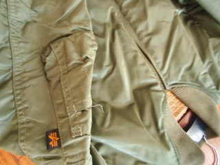 Chaqueta Alpha Industries Verde Talla S