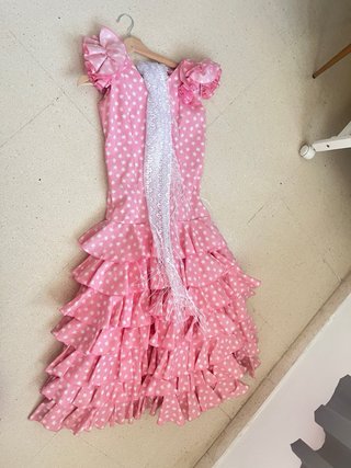 traje vestido flamenca sevillana para la feria