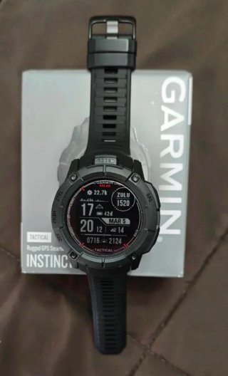 Garmin Instinct 2X Solar Tactical Negro