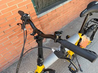 Bicicleta Plegable Moma Amarilla