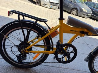 Bicicleta Plegable Moma Amarilla