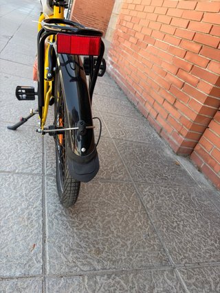 Bicicleta Plegable Moma Amarilla