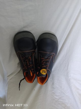 Scarpe da lavoro Logica uomo nere arancioni