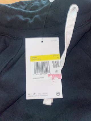 Pantalón corto Nike negro