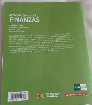 Introducción a las finanzas UNED