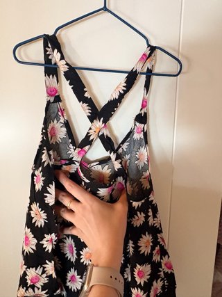 Lote 2 blusas estampadas flores