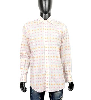 Etro Milano Camicia Uomo 41 L Fantasia Paisley