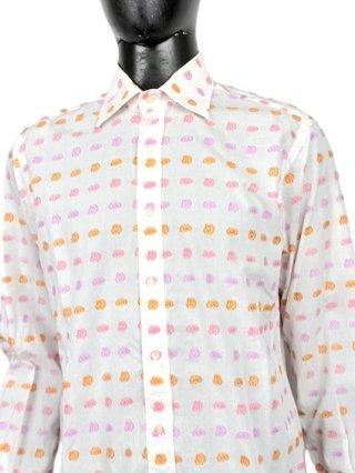 Etro Milano Camicia Uomo 41 L Fantasia Paisley