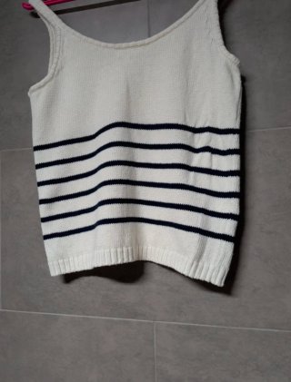 Top Oysho Verano Talla S Rayas