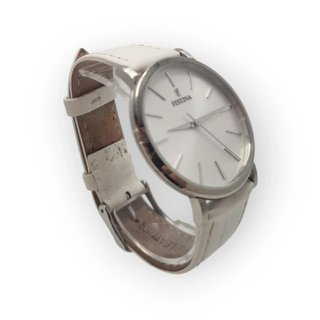 RELOJ FESTINA F20371 CORREA DE CUERO BLANCA