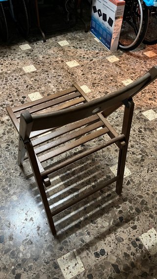 Sedie pieghevoli in legno