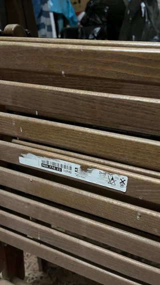Sedie pieghevoli in legno