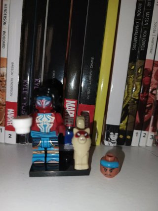 Spider-Man India y Spider-Gato compatible con Lego