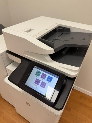 Impresora HP Color LaserJet Managed Flow MFP E876