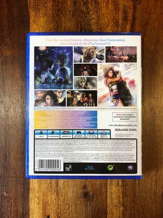Final Fantasy X | X-2 HD remastered ps4