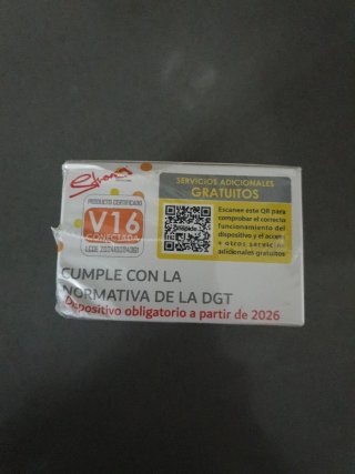 Baliza Emergencia V16 Conectada DGT 3.0