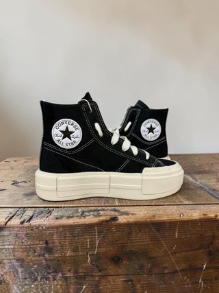 Converse Negras Plataforma