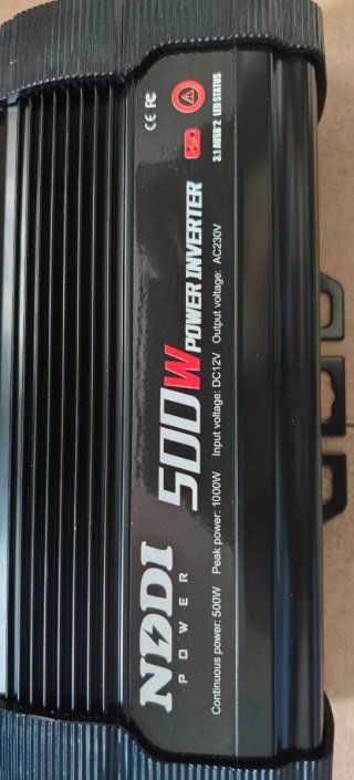 Inversor NDDI 500W DC a AC Coche