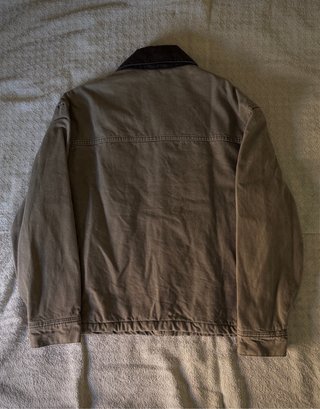 Zara Work Jacket Gris Talla M Como Nueva