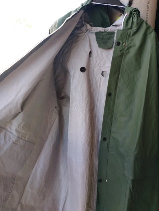Chubasquero Verde T. XL y XXL