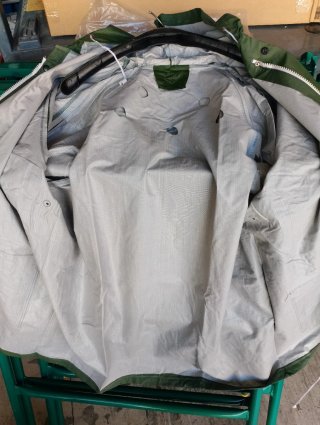 Chubasquero Verde T. XL y XXL