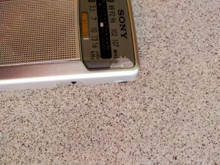 2 Radios Sony SRF-S26 Plata