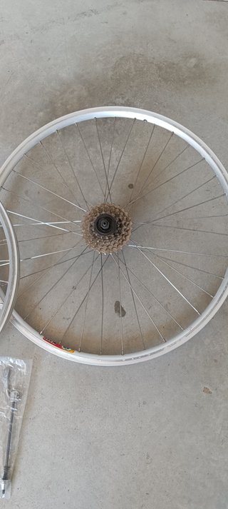 Pareja Ruedas Bicicleta 26 + Cierres