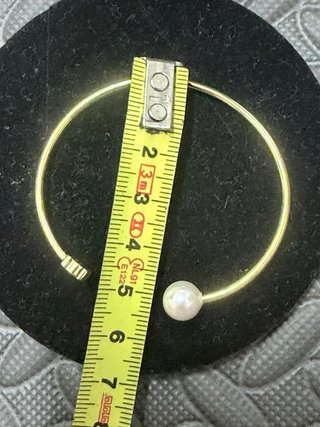 Pulsera Tous Oso y Perla Dorada