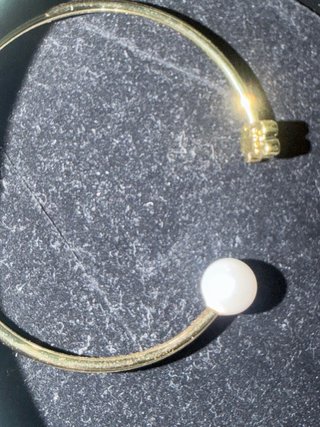 Pulsera Tous Oso y Perla Dorada