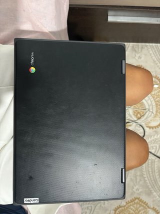 Portátil Lenovo Táctil Negro/Plateado