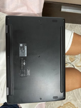 Portátil Lenovo Táctil Negro/Plateado