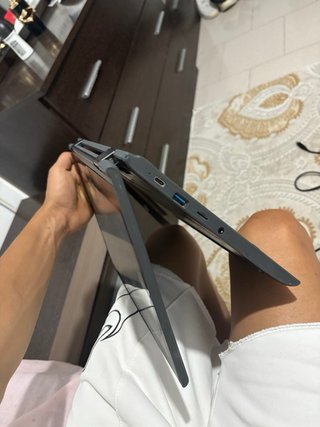 Portátil Lenovo Táctil Negro/Plateado
