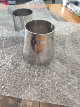 Tubo de escape cónico