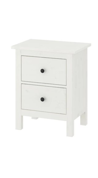 Mesilla noche pino blanca · Ikea · Hogar (nueva)