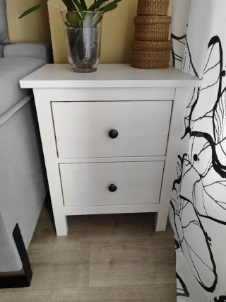 Mesilla noche pino blanca · Ikea · Hogar (nueva)