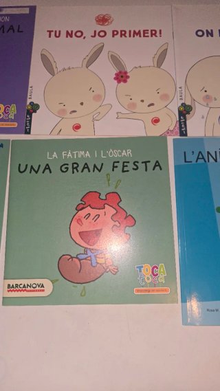 Lote de cuentos infantiles en catalan